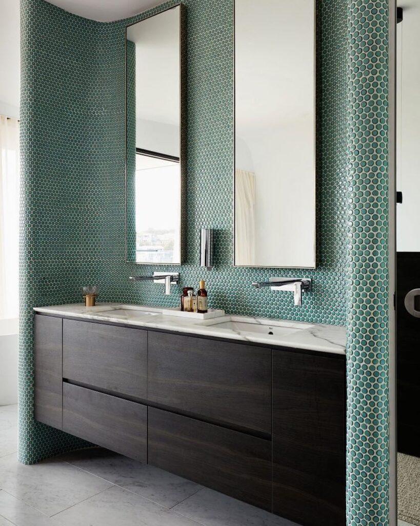 Bold feature wall