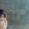 Zellige Aquamarine tiles