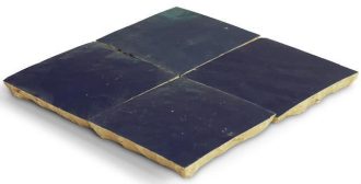 Zellige Midnight tiles
