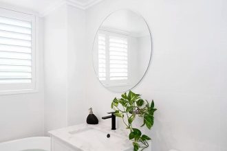 ADP Round Polished Edge 600mm Mirror