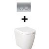 TURNER HASTINGS NARVA RIMLESS FLOOR MOUNTED PAN PACKAGE