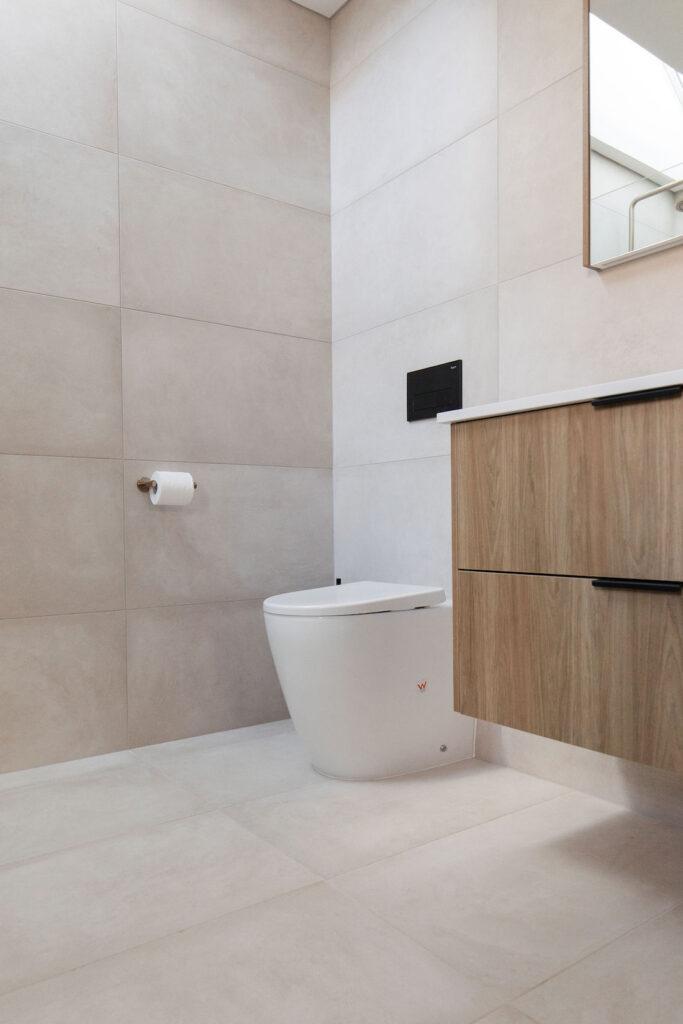 In wall toilet