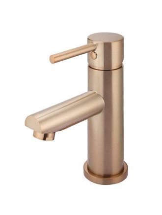 Champagne Round Basin Mixer Meir