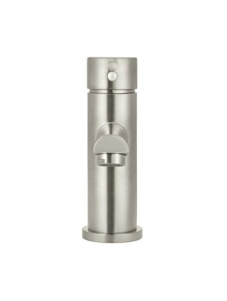 MB02-PVDBN Brushed Nickel Round Basin Mixer Tap Meir