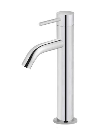 Meir Piccola Tall Basin Mixer Tap - Polished Chrome