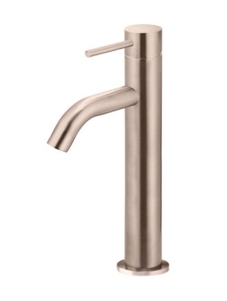 Meir Piccola Tall Basin Mixer Tap - Champagne