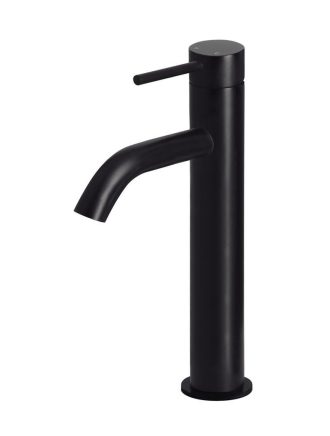 Meir Piccola Tall Basin Mixer Tap - Matte Black