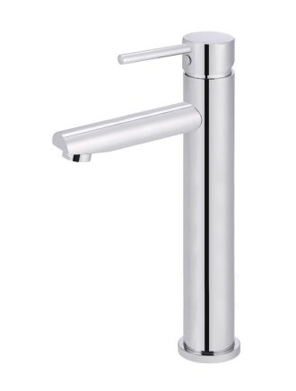 Meir Round Tall Basin Mixer - Polished Chrome