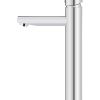 Meir Round Tall Basin Mixer - Polished Chrome
