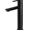Meir Round Tall Basin Mixer - Matte Black
