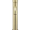 Meir Round Tall Curved Basin Mixer - Tiger Bronze Gold