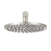Meir Round Wall Shower 200mm rose, 300mm arm - PVD Brushed Nickel
