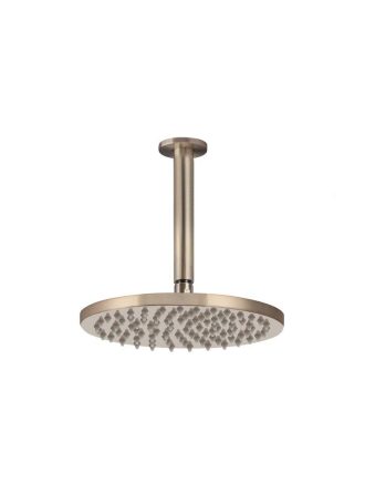 Meir Round Ceiling Shower 200mm rose, 150mm arm - Champagne