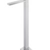 Meir Square Freestanding Bath Mixer - Polished Chrome