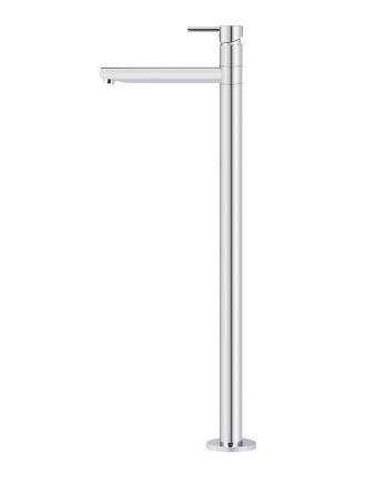 Meir Round Freestanding Bath Mixer - Polished Chrome