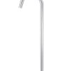 Meir Round Freestanding Bath Spout - Polished Chrome