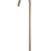 Meir Round Freestanding Bath Spout - Champagne