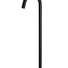 Meir Round Freestanding Bath Spout - Matte Black