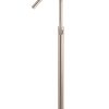 Meir Round Freestanding Bath Spout and Hand Shower - Champagne