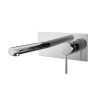Meir Round Wall Combination Mixer and Spout - Polished Chrome