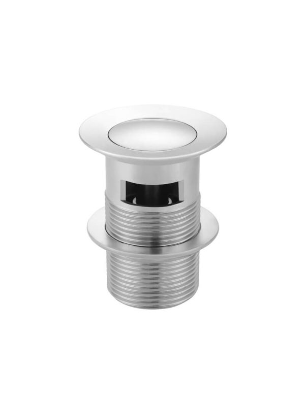 Meir Basin Pop Up Waste 32mm - Overflow / Slotted - Polished Chrome