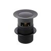 Meir Basin Pop Up Waste 32mm - Overflow / Slotted - Matte Black