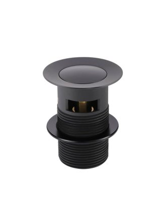 Meir Basin Pop Up Waste 32mm - Overflow / Slotted - Matte Black