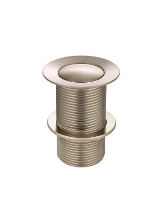 Meir Basin Pop Up Waste 32mm - No Overflow / Unslotted - Champagne