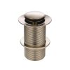 Meir Basin Pop Up Waste 32mm - No Overflow / Unslotted - Champagne