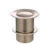 Meir Bath Pop Up Waste 40mm - No Overflow / Unslotted - Champagne