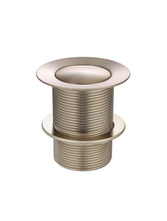 Meir Bath Pop Up Waste 40mm - No Overflow / Unslotted - Champagne