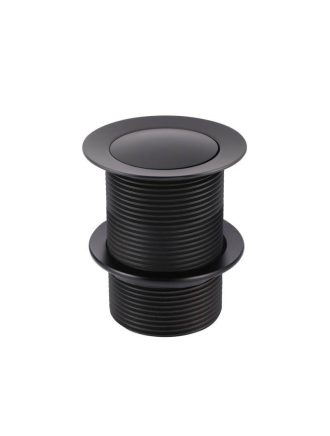 Meir Bath Pop Up Waste 40mm - No Overflow / Unslotted - Matte Black