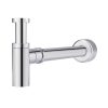 Meir Round Bottle Trap for 32mm basin waste and 40mm outlet - Polished Chrome