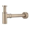 Meir Round Bottle Trap for 32mm basin waste and 40mm outlet - Champagne
