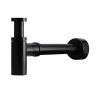 Meir Round Bottle Trap for 32mm basin waste and 40mm outlet - Matte Black