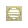 Meir Square Floor Grate Shower Drain 100mm outlet - Tiger Bronze