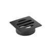 Meir Square Floor Grate Shower Drain 50mm outlet - Matte Black