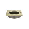 Meir Square Floor Grate Shower Drain 80mm outlet - Tiger Bronze