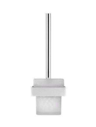 Meir Square Toilet Brush & Holder - Polished Chrome