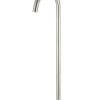 Meir Round Freestanding Bath Spout - PVD Brushed Nickel