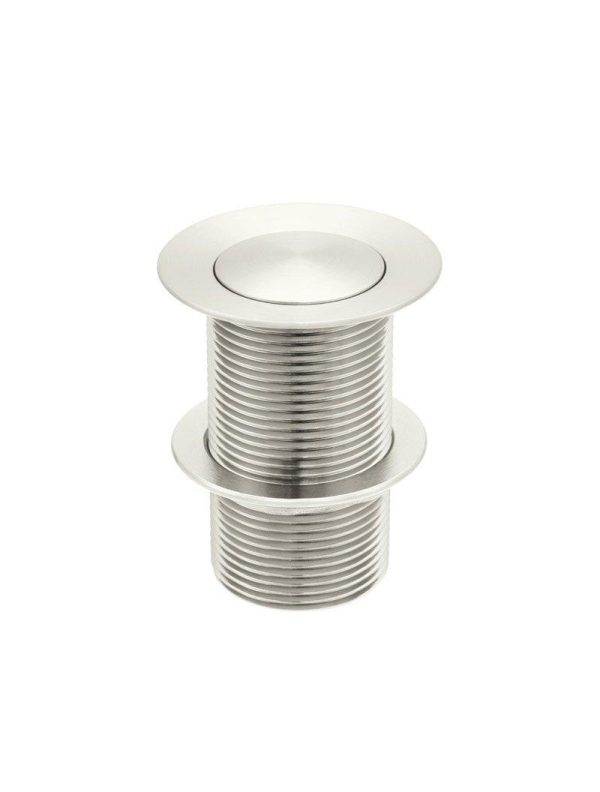 Meir Basin Pop Up Waste 32mm - No Overflow / Unslotted - PVD Brushed Nickel
