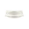 Meir Square Floor Grate Shower Drain 100mm outlet - PVD Brushed Nickel