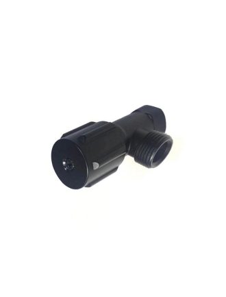 Meir Round Mini Stop Cistern Tap - Matte Black
