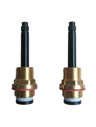 Meir Matte Black Jumper Valve Spindles for MW08