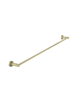 Meir Round Single Towel Rail 900mm - Tiger Bronze