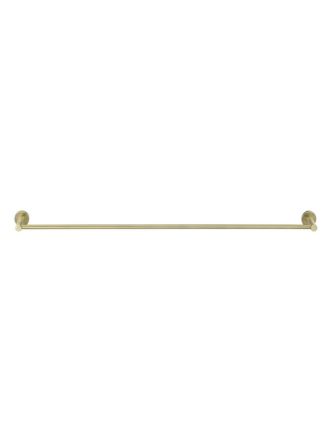Meir Round Single Towel Rail 900mm - Tiger Bronze