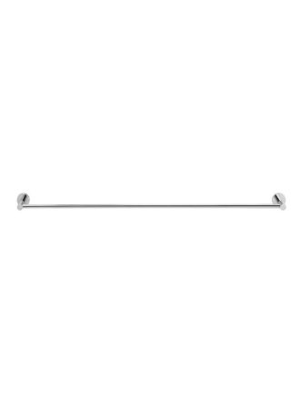 Meir Round Single Towel Rail 900mm - Polished Chrome