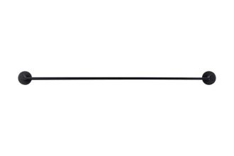Meir Round Bathroom Shelf - Matte Black