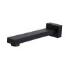 Meir Square Wall Spout - Matte Black