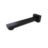 Meir Square Wall Spout - Matte Black